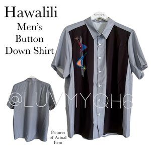Hawalili Men’s Button Down Shirt
